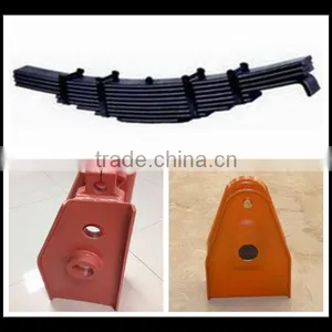 Zhongrun Overslung Mechanical Suspension 2 Axle for Semi Trailer American Type thumbnail-2
