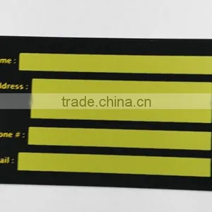 Colorful Writable Signature Panel PVC Cards for Workers thumbnail-2