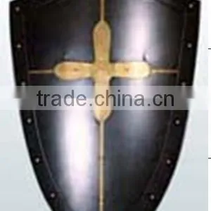2016European Medieval Shield Ancient Greek Knight Shield Plastic Toy Shields:Latin Cross & Drop thumbnail-6