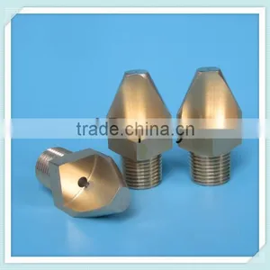 1/4",3/8",1/2",3/4" BSPT or NPT Brass Narrow Angle Flat Fan Spray Nozzle thumbnail-6