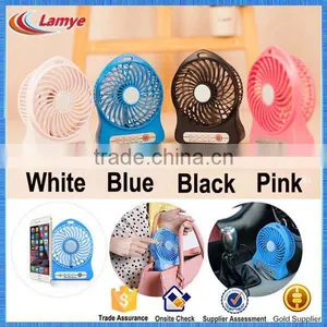 Home Appliances Plastic Hand Fan , Electric Portable Usb Mini Fan for Gift thumbnail-4