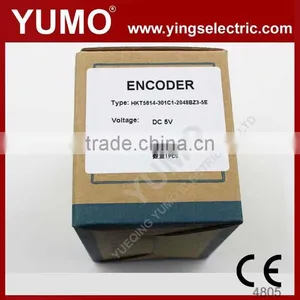 HKT56 Servo Motor 500ppr Encoder dc Motor Optical YUMO Small Min Rotary Encoder Servo Motor Encoder thumbnail-2