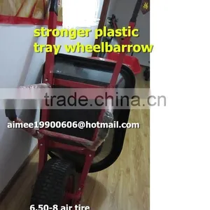 Austria Market Heavy Duty Plastic Wheelbarrow 100L thumbnail-3