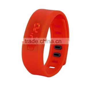 Led Silicone Watch Touch Screen LED Square Silicone Watches Digital Wrist Watch Men Rubber Band Silicone Watch thumbnail-3