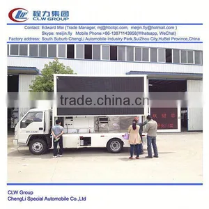 Forland 4*2 Type 80 Hp P10 LED Mobile Advertising Vehicle thumbnail-4