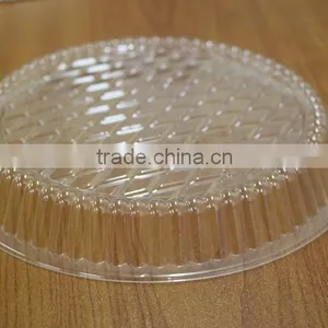 Round Clear Plastic Lid for Tinfoil Bowl thumbnail-2