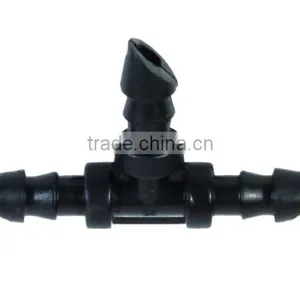 Irrigation System Tube Fitting Plastic Barbed Cross Connector thumbnail-4