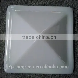 Polycarbonate PC Plastic Window Curtain Roof Fibeeglass Round&Pyramid Skylight thumbnail-4