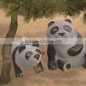 Granite Panda Statues thumbnail-1