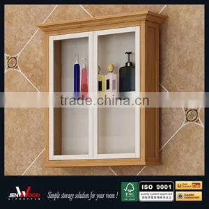 Eco Friendly E1 MDF Wall Mounted Bathroom Vanity Cabinets thumbnail-1
