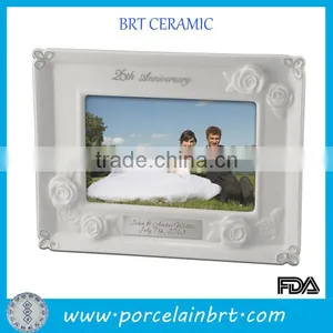 The Wedding Celebrating Ceramic Photo Frame thumbnail-1