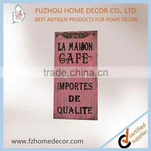 High Quanlilty Sweet Wooden LED Light Sign Board With Pink Color and White Letter thumbnail-3