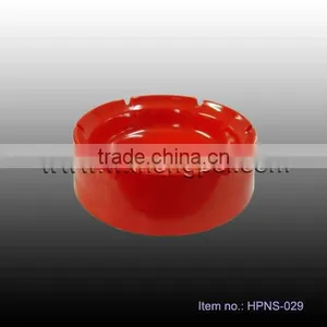 Protable Melamine Cigar Ashtray - Red thumbnail-1