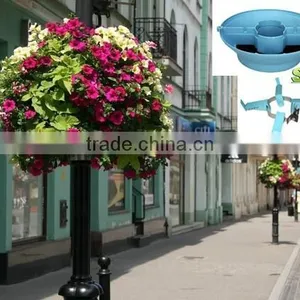 Garden Lamp Decor Half Round Planters Vertical Garden Wholesale Flower Pots thumbnail-2