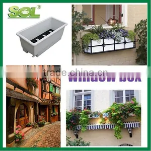 Ornament Type Window Box Planters Rectangular Planter Box thumbnail-1