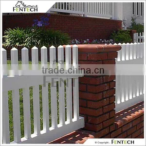 Easy to Install PVC/Vinly/Plastic Ornamental Picket Fence Factory thumbnail-1