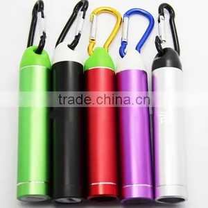 China Carabiner Powe Bank With Led Torch / Keychain Power Bank for Backpack thumbnail-1