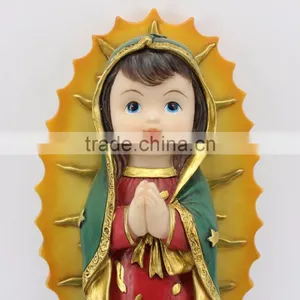 Custom Religious Decor Blessed Mother Guadalupe Virgin Mary Statues thumbnail-4