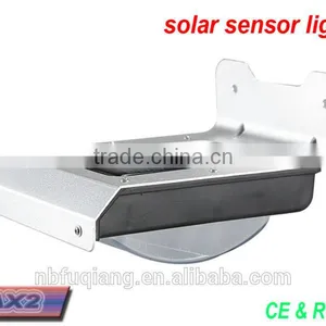 FQ-505 15LED Outdoor Solar Power Voice Sound Sensor Portable Security Wall Light, Aluminum Lamp ,Waterproof Outdoor thumbnail-1