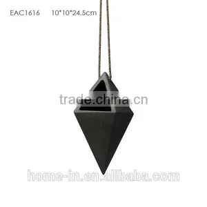 Home Decorative Custom Hanging Concrete Plant Pot Cement Flower Pot thumbnail-4