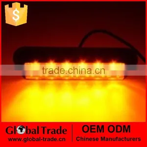 12V 6W High Quality ABS Black Housing Clear Lens LED Flashing Light 151500 thumbnail-1