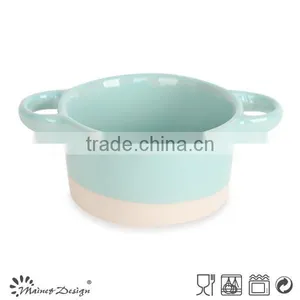 Hot Sale Round Ceramic Stoneware Oven Safe Baking Tray thumbnail-6