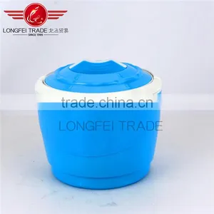 Best Selling 3pcs Round Plastic Food Warmer With Stainless Steel Inner /Tiffin Lunch Box thumbnail-3