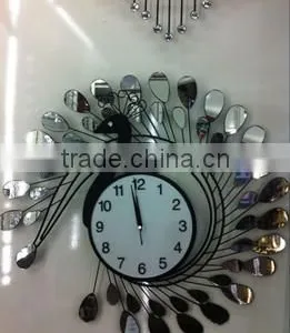 Peacock Wall Digital Clock thumbnail-1