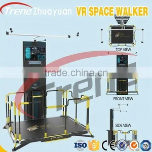 High Quality 9d vr Simulator vr Walking Platform Infinite Space Platform thumbnail-5
