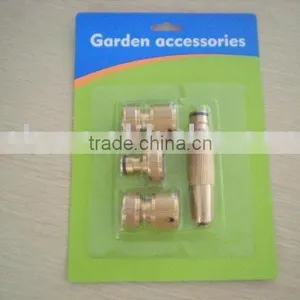 Solid Brass 1/2" 5/8" 3/4" 1" Barb End 100% Leaking Test Hose Connector thumbnail-1
