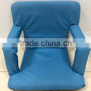 Navy Blue High Quanlity Reclining Seat With Armrest thumbnail-6