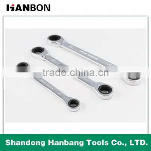 Double Head Ratchet Wrench With Mirror Surface thumbnail-2