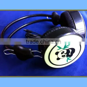 Lovely Panda Photo Stereo Headphone thumbnail-1
