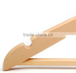 Bulk Wooden Clothes Hanger Manufacturer Custom For Garment Shop and 5 Star Hotel thumbnail-3