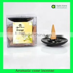 Various Scent Cone Incense With Ceramic Holder,incense Holder,aromatic Cone Incense Air Freshener thumbnail-1