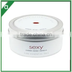 Multi Colored Scented Candle in Glass Vessel With Gift Box thumbnail-2