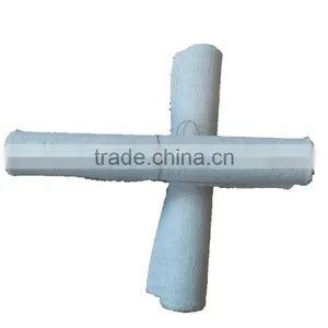 30cm*300cm White Color Burlap Runner Sewn Edge on Small Rolls thumbnail-3