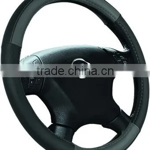 High Quality Auto Accessories PU Car Steering Wheel Cover thumbnail-4