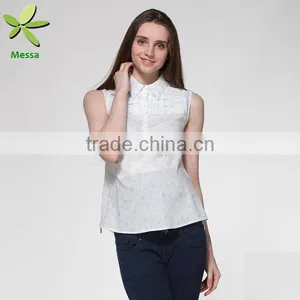 Factory Price Fashion Design Blouse Baju thumbnail-1