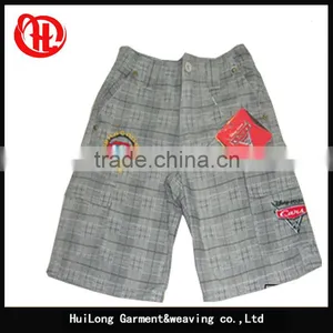 Kids Short Pants Casual Child Washed Printed Trousers Childern Shorts thumbnail-1