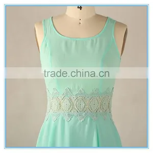 Girl's Elegant Casual Lace Sleeveless Dress thumbnail-3