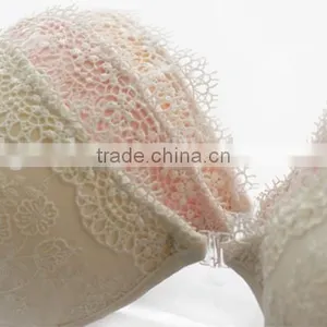 Steel Wire Free Transparent Lace Bra thumbnail-1