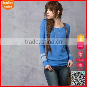 Latest Design Cashmere Knitted Sweaters Jumpers 100 % Cashmere Sweater Women thumbnail-2