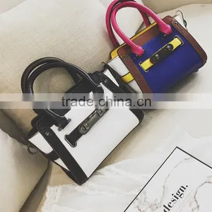 Zm50296b Europe Fashion Contrast Color Women Bag Handbag Single Shoulder Trendy Lady Bags thumbnail-1