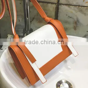 Zm35579a Women Bags 2017 Fashion Contrast Color Crossbody Sling Bag thumbnail-2