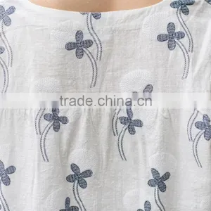 Casual Blouse Summer Blouse Fashion Loose Style Blouse for Young Ladies thumbnail-6