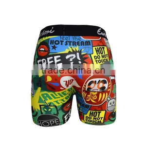 Printed Underwear Undergarments Boxer Brief Underpants Mans Shorts Trunk Custom Design thumbnail-3