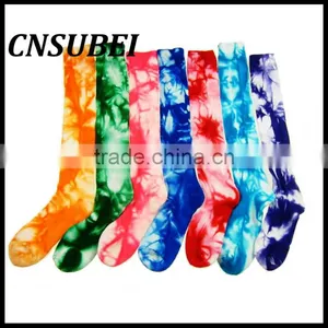 3D Printing Color Thermal Transfer Printing and Dyeing Cotton Men's Socks Running Socks thumbnail-3