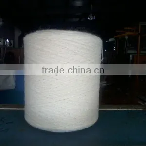 100% 16/3 Pure Wool Yarn Raw White for Carpet thumbnail-1