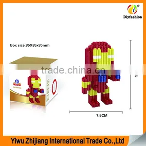 Hot Sale 3D Mode Mini Diamond Dinosaur Eva Blocks Intelligence Blocks Toys for Childrens thumbnail-4